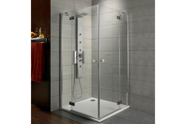 Душевой уголок Radaway Almatea KDD 100x100 квадратный, двери распашные