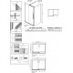 Душевой уголок Radaway Furo KDJ 120x90 L прямоугольный, двери раздвижные