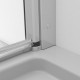 Душевая дверь в нишу Radaway EOS DWS 137993-01-01L 140 L распашная, стекло прозрачное