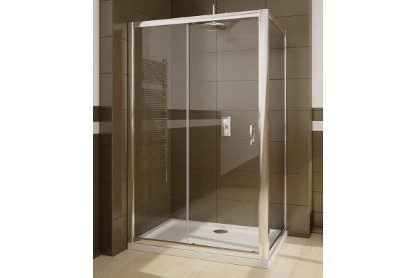 Душевой уголок Radaway Premium Plus DWJ+S 110 прозрачное стекло прямоугольный, двери раздвижные