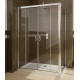 Душевой уголок Radaway Premium Plus DWD+S 140 прозрачное стекло прямоугольный, двери раздвижные