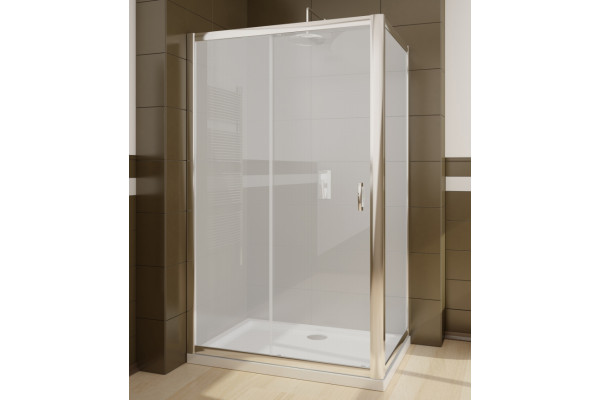 Душевой уголок Radaway Premium Plus DWJ+S 100 стекло фабрик прямоугольный, двери раздвижные