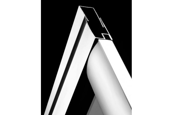 Душевая дверь в нишу Radaway Premium Plus DWJ 100 стекло фабрик раздвижная, профиль хром