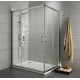 Душевой уголок Radaway Premium Plus D 80x120x190 прозрачное стекло прямоугольный, двери раздвижные