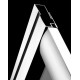 Душевой уголок Radaway Premium Plus C 100x190 коричневое стекло квадратный, двери раздвижные