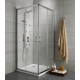 Душевой уголок Radaway Premium Plus D 80x90x190 прозрачное стекло прямоугольный, двери раздвижные