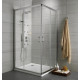 Душевой уголок Radaway Premium Plus D 80x100x190 прозрачное стекло прямоугольный, двери раздвижные