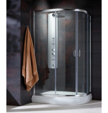 Душевой уголок Radaway Premium Plus E 120x90x190 прозрачное стекло прямоугольный-асимметричный, двери раздвижные