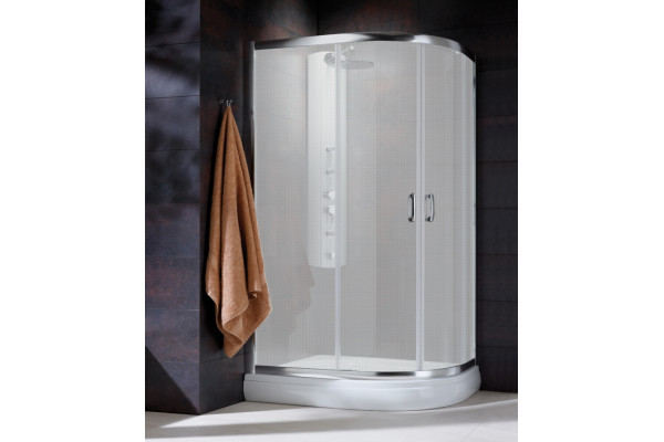 Душевой уголок Radaway Premium Plus E 120x90x190 стекло фабрик прямоугольный-асимметричный, двери раздвижные