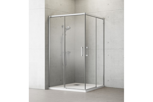 Душевой уголок Radaway Idea KDD 80x120 L прямоугольный, двери раздвижные