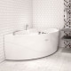 Акриловая ванна Radomir Vannesa Massage Алари 168х120, с гидромассажем, каркасом и экраном, классик, L, асимметричная, пристенная