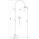 Душевая стойка Rav Slezak Colorado CO182.5/3 хром, штанга 109 см