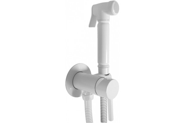 Гигиенический душ Rav Slezak Seina SE843/1B со смесителем, С ВНУТРЕННЕЙ ЧАСТЬЮ, цвет белый