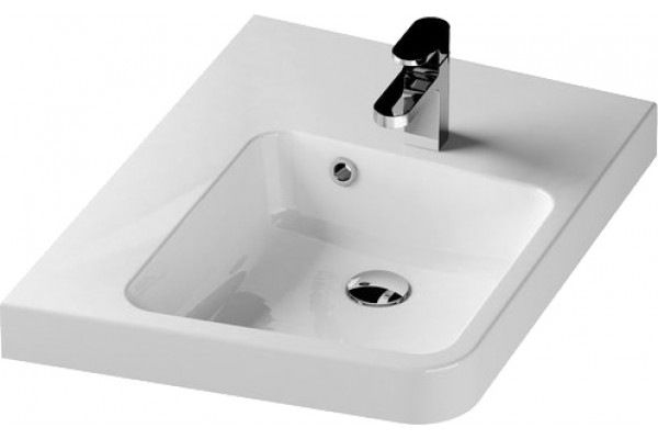 Раковина Ravak BeHappy II 50х66 L цвет белый, прямоугольная