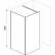 Душевая перегородка Ravak Walk-In Corner GW1CD4300Z1 110х80 см, профиль черный, стекло прозрачное, с покрытием анти-капля