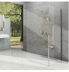 Душевая перегородка Ravak Walk-In Corner GW1CD4C00Z1 110х80 см, профиль хром, стекло прозрачное, с покрытием анти-капля