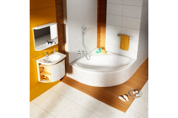 Акриловая ванна Ravak New Day 150 см четверть круга, объем 295 л.