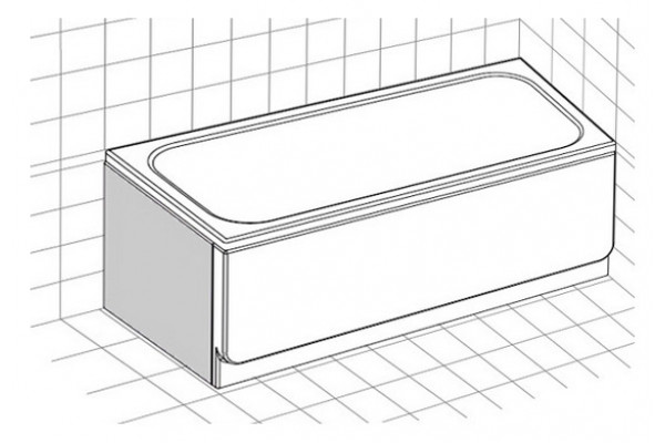 Экран Ravak Chrome 160 см