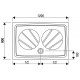 Поддон для душа Ravak GIGANT PRO 120x90 прямоугольный, низкий