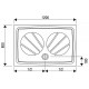 Поддон для душа Ravak GIGANT PRO 120x80 прямоугольный, низкий