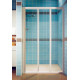 Душевая дверь в нишу Ravak ASDP3-120 Transparent раздвижная, стекло прозрачное
