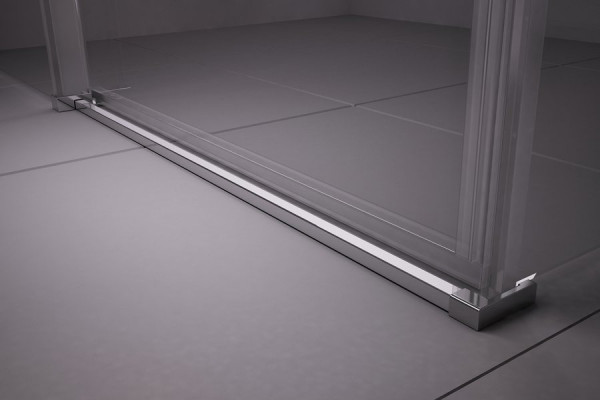 Душевой уголок Ravak MSDPS 100х80 L Transparent, профиль хром, прямоугольный, двери раздвижные