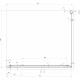 Душевой уголок Ravak PDOP1 80х90, Transparent, профиль сатин, квадратный, двери распашные