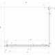 Душевой уголок Ravak PDOP1 90х90, Transparent, профиль хром, квадратный, двери распашные