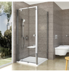 Душевой уголок Ravak PDOP1 80х100, Transparent, профиль хром, прямоугольный, двери распашные