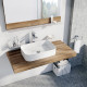 Раковина Ravak Ceramic 550 R Slim прямоугольная, цвет белый, на столешницу
