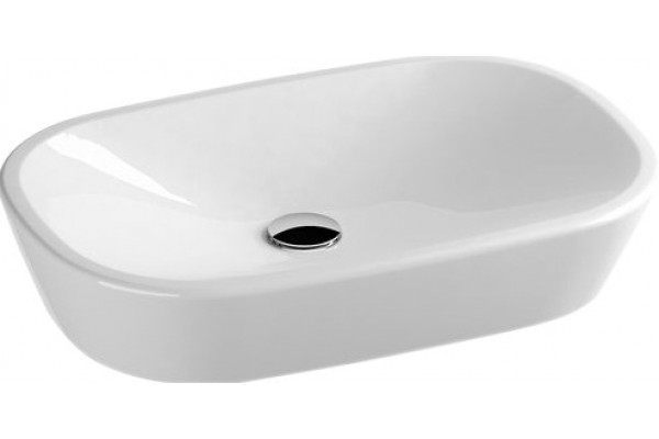 Раковина Ravak Ceramic 600 O овальная, цвет белый, на столешницу