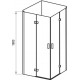 Душевой уголок Ravak SMSRV4 80х80 Transparent, профиль хром, квадратный, двери распашные