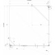 Душевой уголок Ravak SMSD2 90х80 B L Transparent, профиль хром, двери распашные, стекло прозрачное