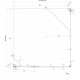 Душевой уголок Ravak SMSD2 110х90 B L Transparent, профиль хром, двери распашные, стекло прозрачное