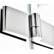 Душевой уголок Ravak SMSD2 110х100 B R Transparent, профиль хром, двери распашные, стекло прозрачное