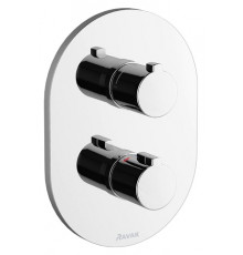 Термостат Ravak Chrome CR 063.00 для ванны с душем, термостат, хром