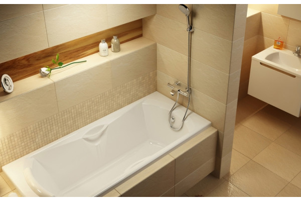 Термостат Ravak Termo 200 TE 082.00/150 для ванны с душем, термостат, хром