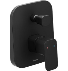 Смеситель для ванны с душем Ravak 10° Free X070158 черный матовый, однорычажный