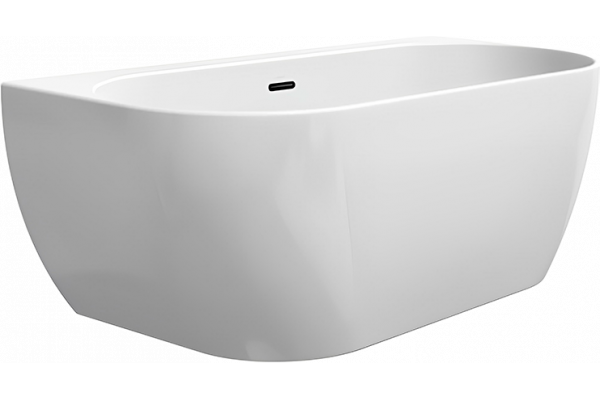 Акриловая ванна Ravak Freedom W 166х80 белая овальная, отдельностоящая