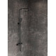 Душевая стойка Ravak 10° Free TD F 091.20/150 цвет черный, штанга 133.5 см