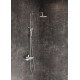 Душевая стойка Ravak Termo X070161 хром, белый, штанга 125.3 см, 3 режима