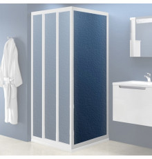 Душевая перегородка Ravak PSS-75 Pearl, профиль белый, стекло рифленое