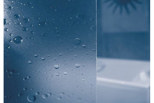Душевая перегородка Ravak PSS-75 Pearl, профиль белый, стекло рифленое