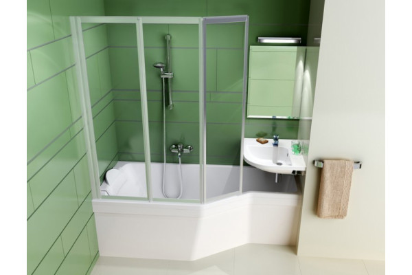 Смеситель Ravak Rosa RS 022.00/150 для ванны с душем, однорычажный, хром