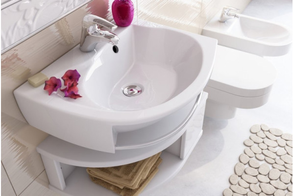 Смеситель Ravak Rosa RS 055.00 для биде однорычажный, хром, высота излива 4.5 см