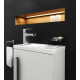 Рукомойник Ravak Chrome 40 L цвет белый, прямоугольная