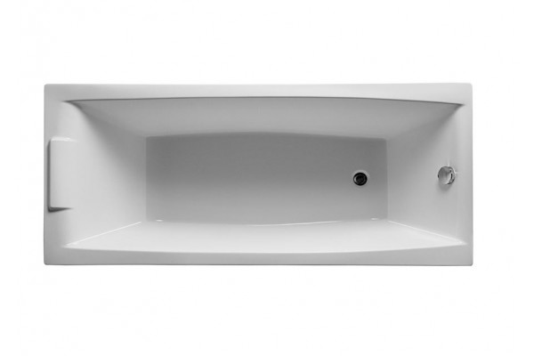 Акриловая ванна Relisan Kristina 180х80 прямоугольная, пристенная, объем 218 л.