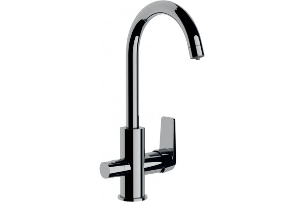 Смеситель для кухни Remer Dream D79DW однорычажный, хром, высота излива 26 см