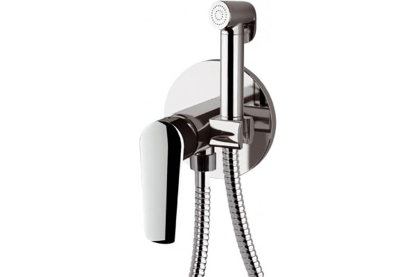 Гигиенический душ Remer Vanity V65W со смесителем, С ВНУТРЕННЕЙ ЧАСТЬЮ, хром, 1 режим