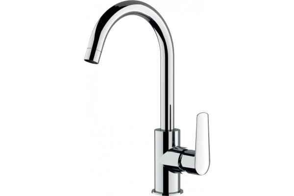 Смеситель для кухни Remer Vanity V72 однорычажный, хром, высота излива 23.4 см